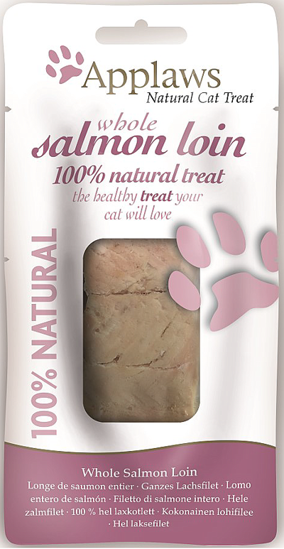 APPLAWS CAT LOINS SALMON 30 GR.